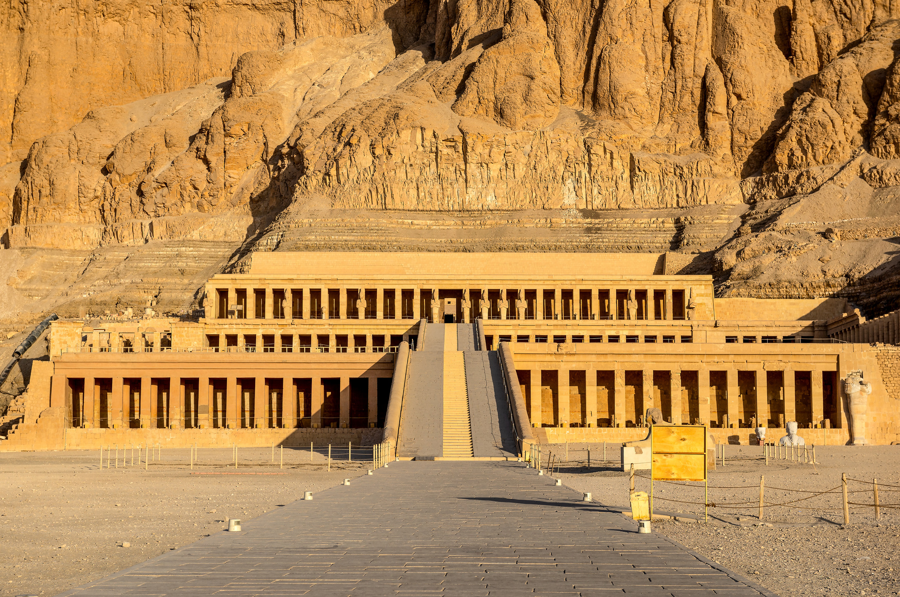 Hatshepsut Temple in Rocks